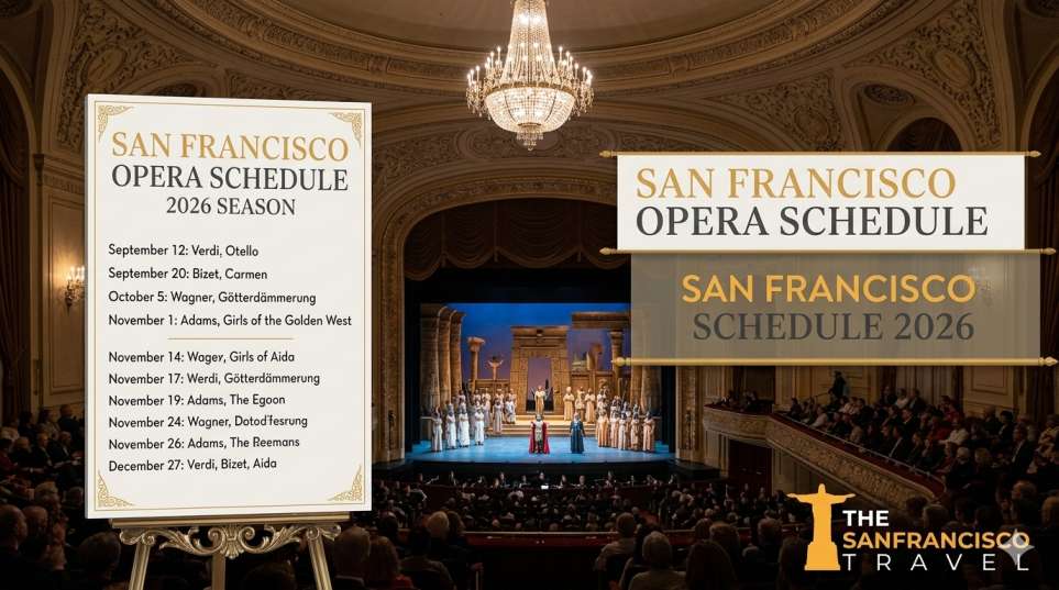 A Quick Look at the San Francisco Opera Schedule 2026