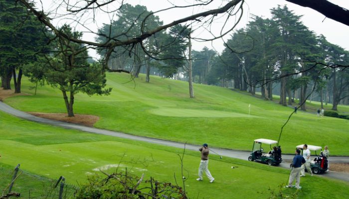 Presidio Golf Course in San Francisco